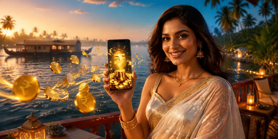 Kerala backwaters with promotional cashback bonus for betting on 221b